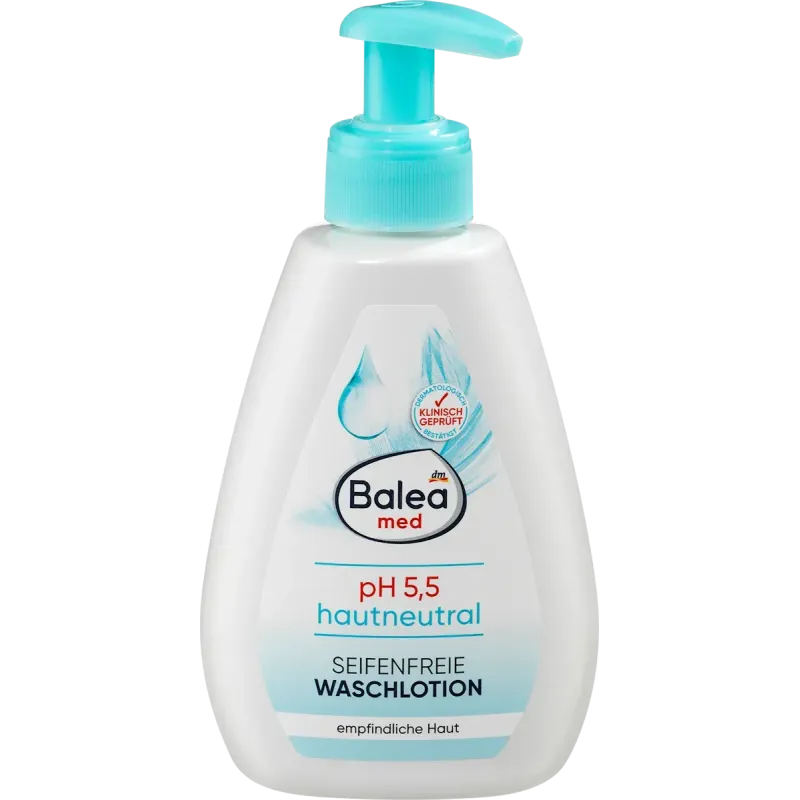 Loțiune de spălat fără săpun, neutră pentru piele, 300 ml