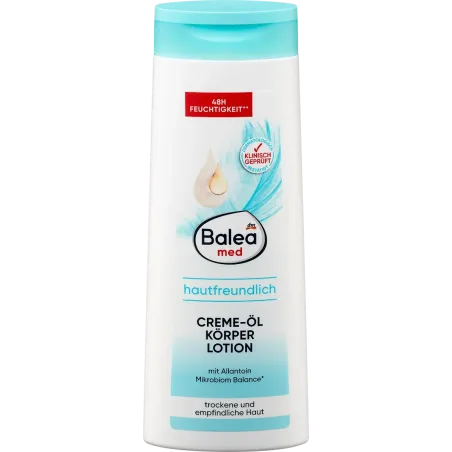 Loțiune de corp Balea MED Cremă-Ulei, 0,4 l
