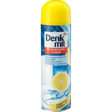 Spumă de curățare WC Lămâie, 500 ml