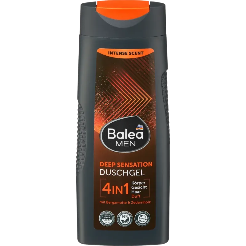 Gel de duș Deep Sensation 4 în 1, 300 ml