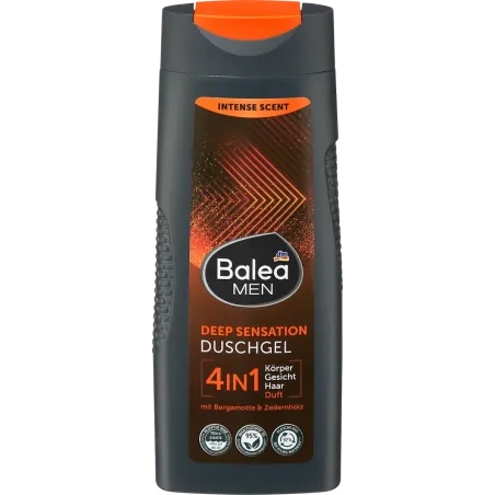 Gel de duș Deep Sensation 4 în 1, 300 ml