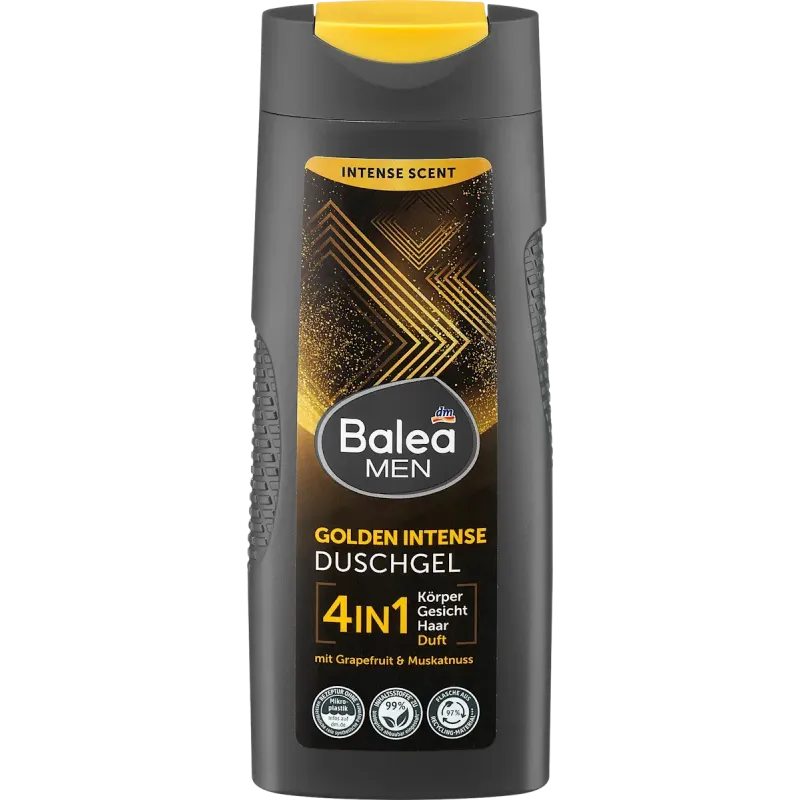 Gel de duș Golden Intense 4 în 1, 300 ml