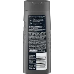 Gel de duș cu carbon activ 3 în 1, 300 ml