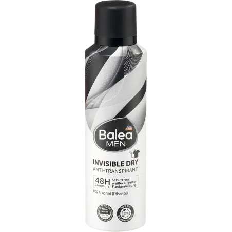 Deodorant spray antiperspirant Invisible Dry, 200 ml