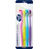 Periuță de dinți medie clasică, 4 bucăți