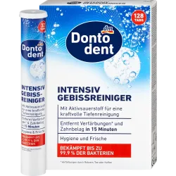 Tablete intensive pentru curățarea protezelor dentare, pachet economic, 128 buc.