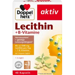 Capsule cu lecitină și vitamine B 40 buc, 41,6 g