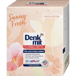 Detergent praf colorat Sunny Fresh, 20 Wl