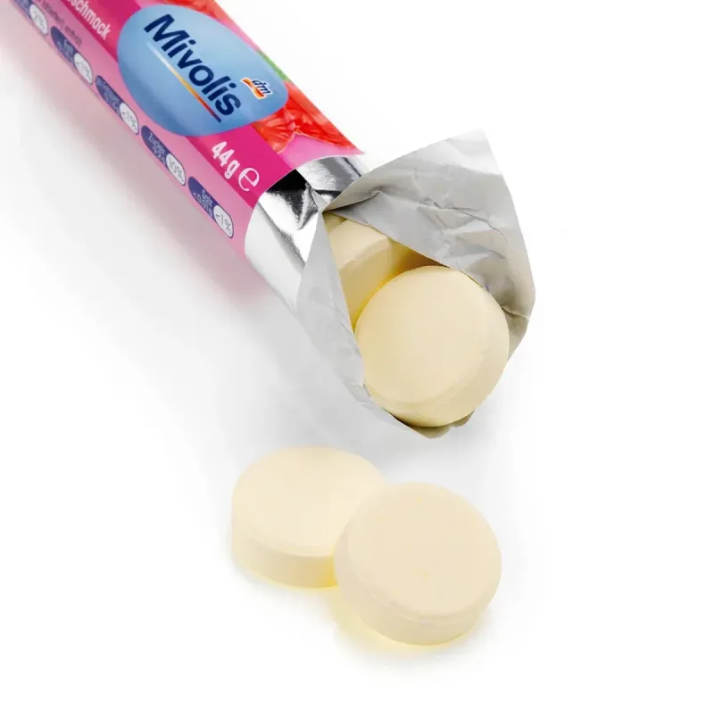 Zmeură dextroză cu 10 vitamine, 44 g