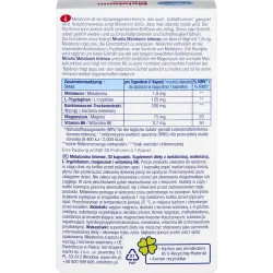Capsule cu melatonină intensă, 30 de capsule, 23 g