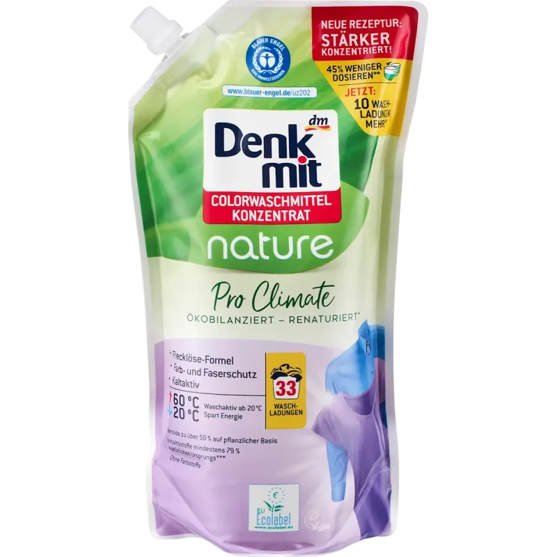Detergent concentrat color Pro Climate Nature, 1.000 ml
