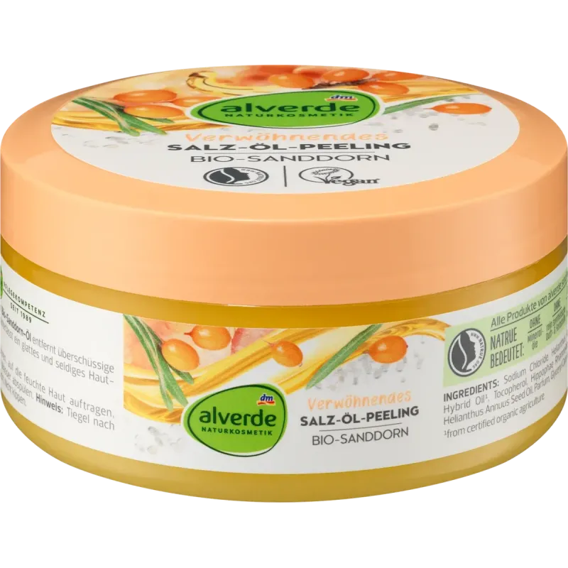 Scrub de îngrijire corporală, sare și ulei, 250 g