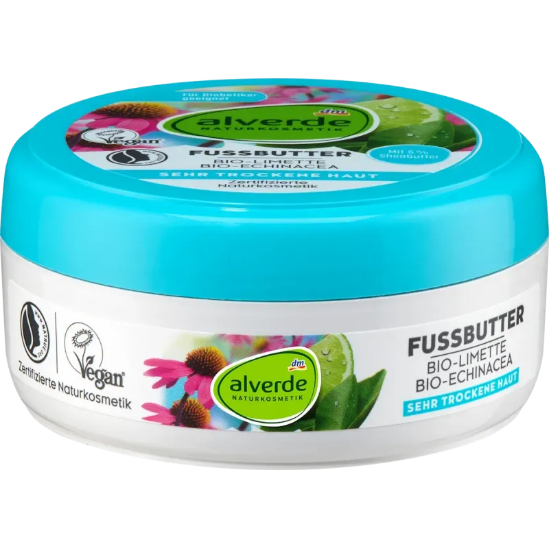 Unt de picioare cu lime și echinacea, 200 ml