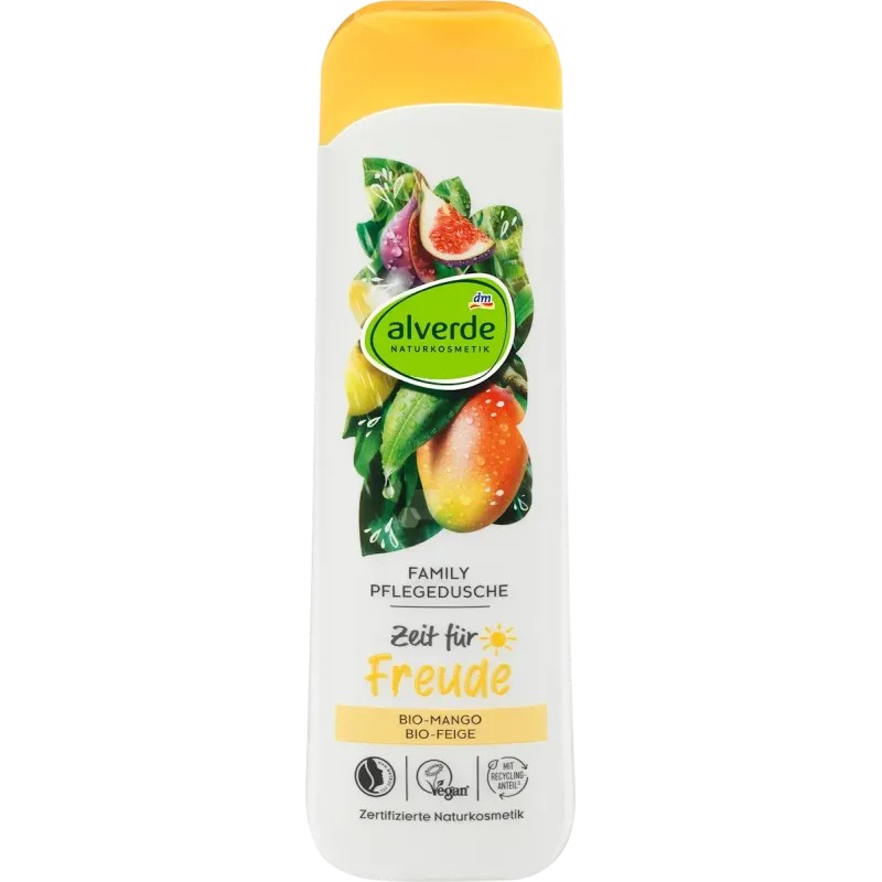 Gel de duș familial cu mango și smochine, 300 ml