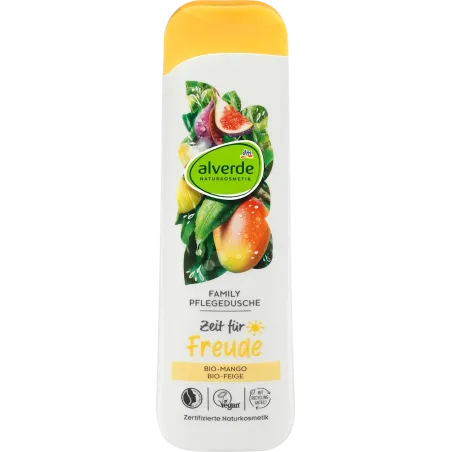 Gel de duș familial cu mango și smochine, 300 ml