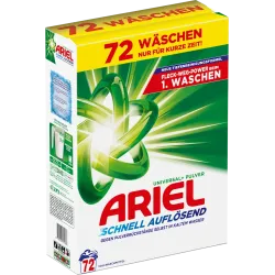 Detergent de rufe praf, 72 litri