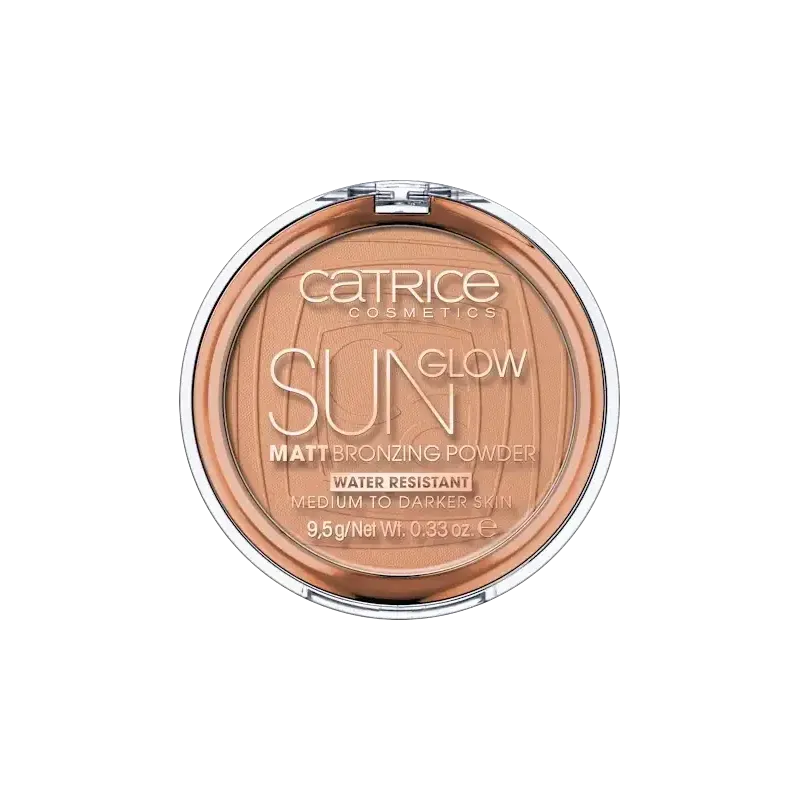 Sun Glow Matt pudră bronzantă 035 Universal Bronze, 9,5 g