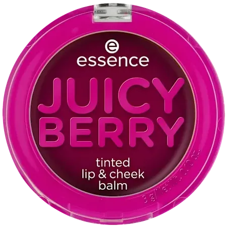 Balsam de buze Juicy Berry Tinted Lip & Cheek Balm, 3 g