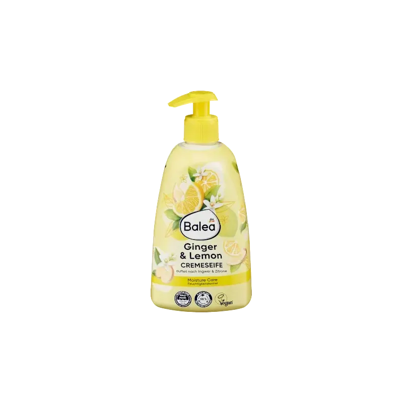 Săpun cremă Ghimbir și Lămâie, 500 ml