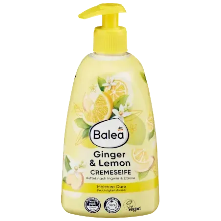 Săpun cremă Ghimbir și Lămâie, 500 ml