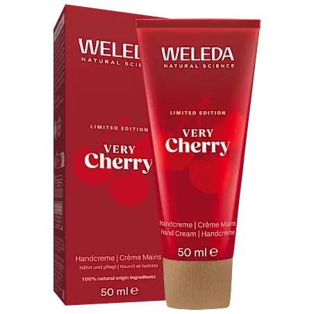 Cremă de mâini cu aromă de cireșe, 50 ml