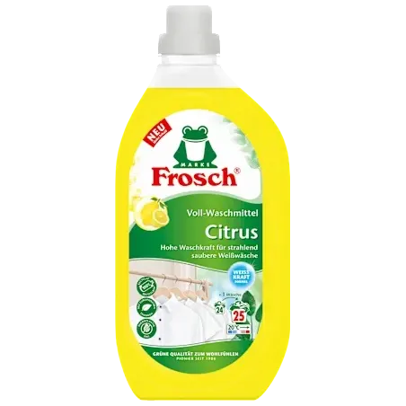 Detergent de rufe lichid, stil citric 1,5 l