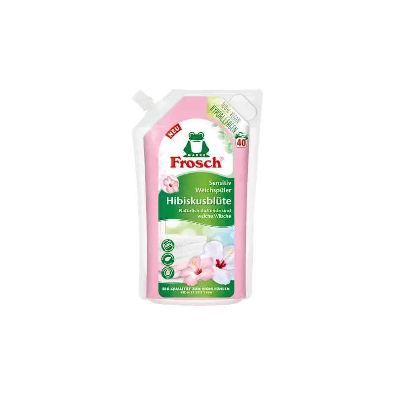 Balsam de rufe cu flori de hibiscus, 40 de spălări, 1 l