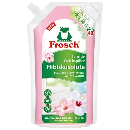 Balsam de rufe cu flori de hibiscus, 40 de spălări, 1 l