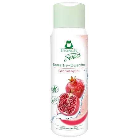 Gel de duș cu aromă de rodie pentru ten sensibil, 300 ml