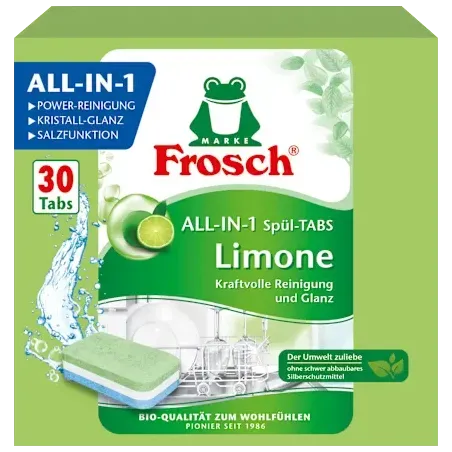 Tablete pentru mașina de spălat vase All in 1, 30 buc