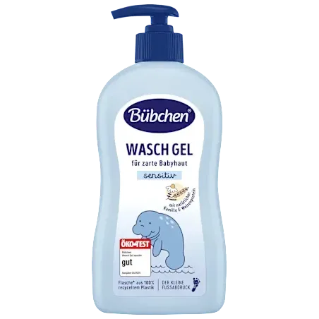 Gel de spălare pentru bebeluși sensibil, 400 ml