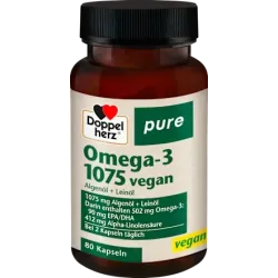 Omega-3 1075 capsule vegane, 80 capsule, 61,2 g