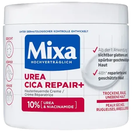 Cremă de îngrijire 10% Uree Cica Repair, 400 ml