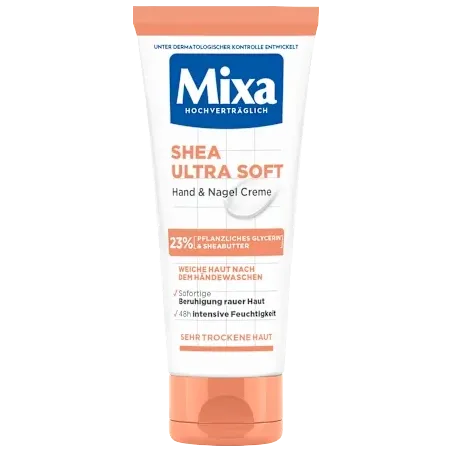 Cremă ultra moale pentru mâini și unghii cu extract de shea și glicerină, 100 ml