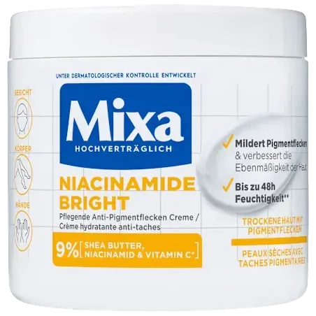 Cremă de îngrijire strălucitoare cu niacinamidă, 400 ml