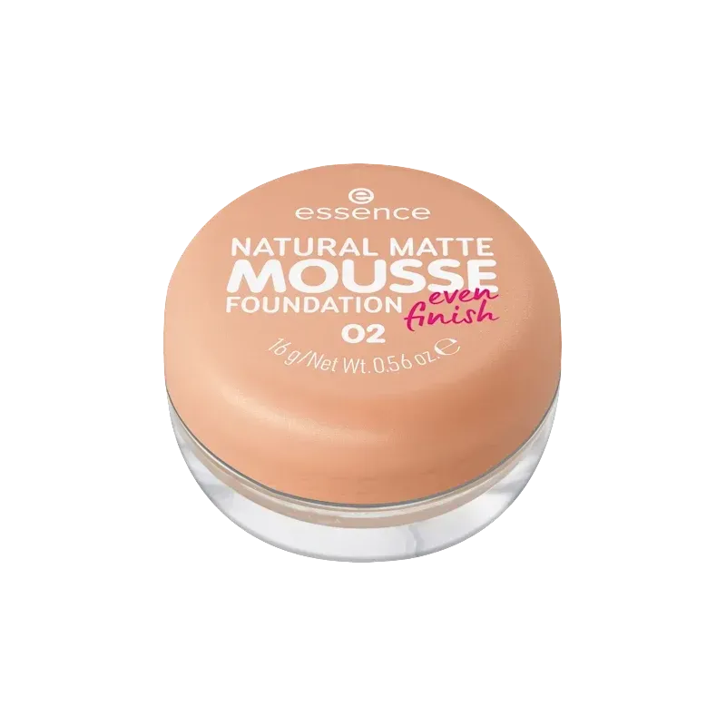 Fond de ten NATURAL MATTE MOUSSE N.02, 16 g