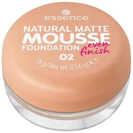 Fond de ten NATURAL MATTE MOUSSE N.02, 16 g