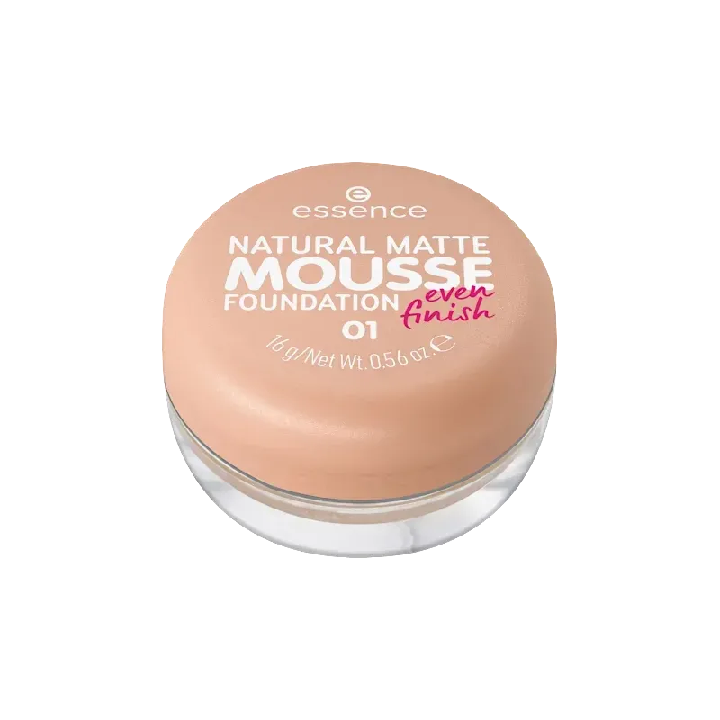 Fond de ten NATURAL MATTE MOUSSE N.01, 16 g