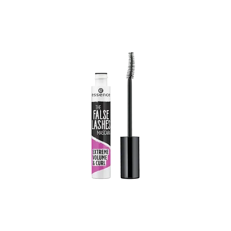 The False Lashes Mascara Extreme Volume & Curl 01 Black, 10 ml
