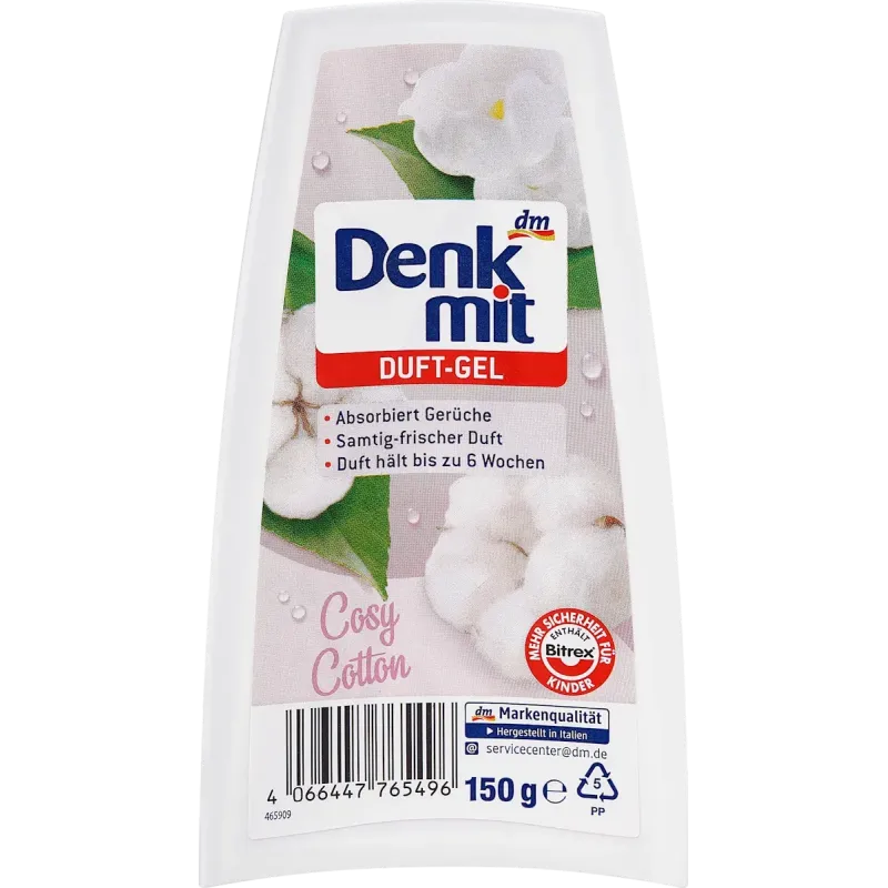 Gel parfumat Odorizant Cosy Cotton, 150 g