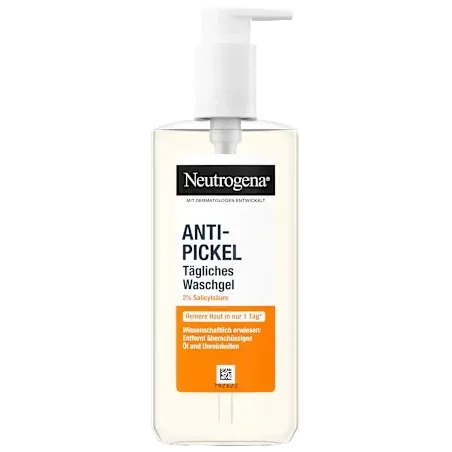 Gel de curățare a feței antiacneic, 200 ml