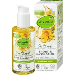 Ulei de corp cu flori de arnică, sport și masaj