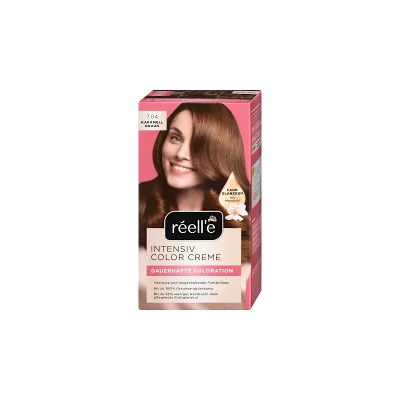 Vopsea de păr 7.04 Caramel Brown, 1 buc.