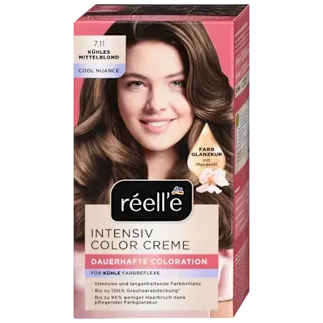 Vopsea de păr 7.11 Blond Mediu Rece, 1 buc.