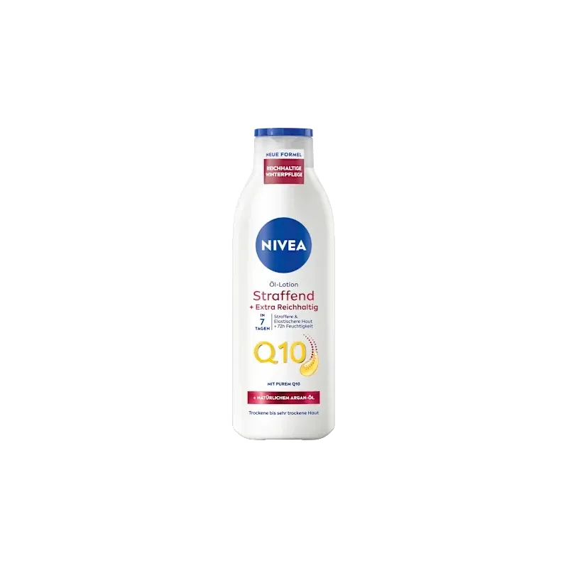 Loțiune de corp cu ulei și fermitate Q10