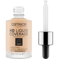 Fond de ten lichid HD Coverage Waterproof 008 Fair Beige