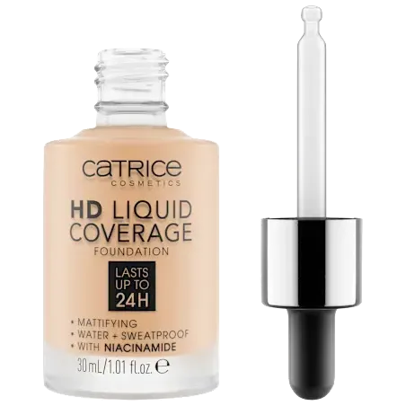 Fond de ten lichid HD Coverage Waterproof 008 Fair Beige