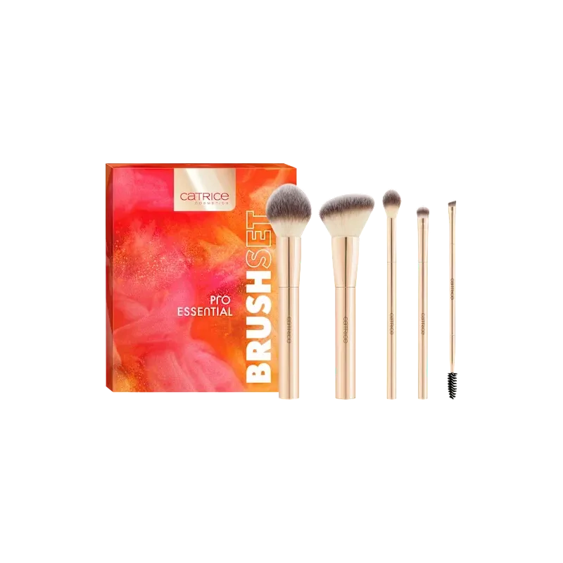 Set de pensule Pro Essential Brush 5 piese