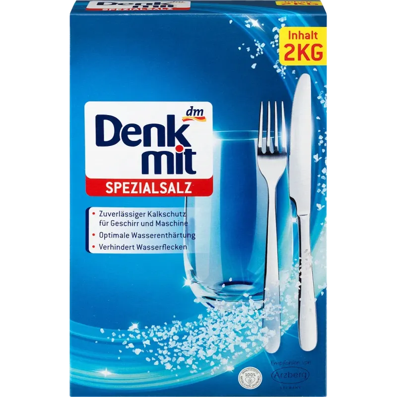 Sare speciala pentru masina de spalat vase, 2 kg