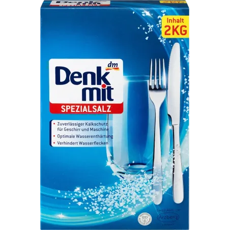 Sare speciala pentru masina de spalat vase, 2 kg